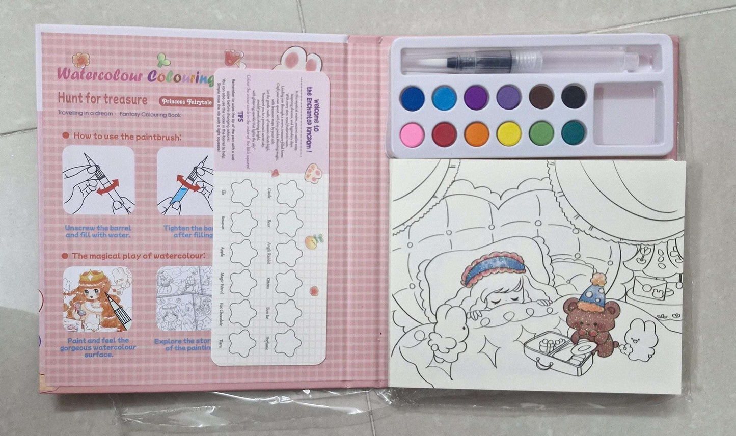 Cartoon Art Coloring Painting Set for Kid's - FreshShopStore