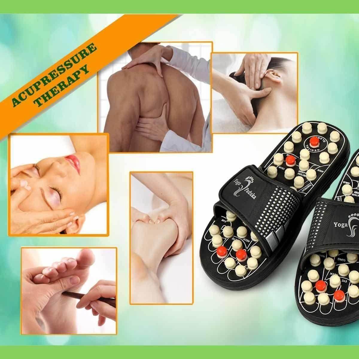 Yoga Paduka Acupressure Slippers for Pain Relief - FreshShopStore