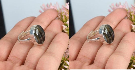 Sulemani Hakik Stone Ring Pack of 2 - FreshShopStore