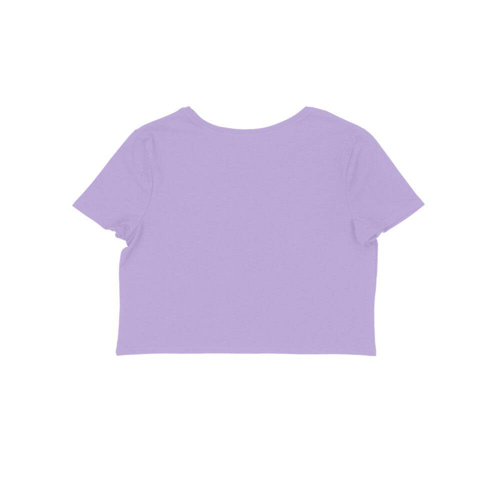 FreshShopStore trendy Indian spiritual t-shirt White Cotton Crop - FreshShopStore