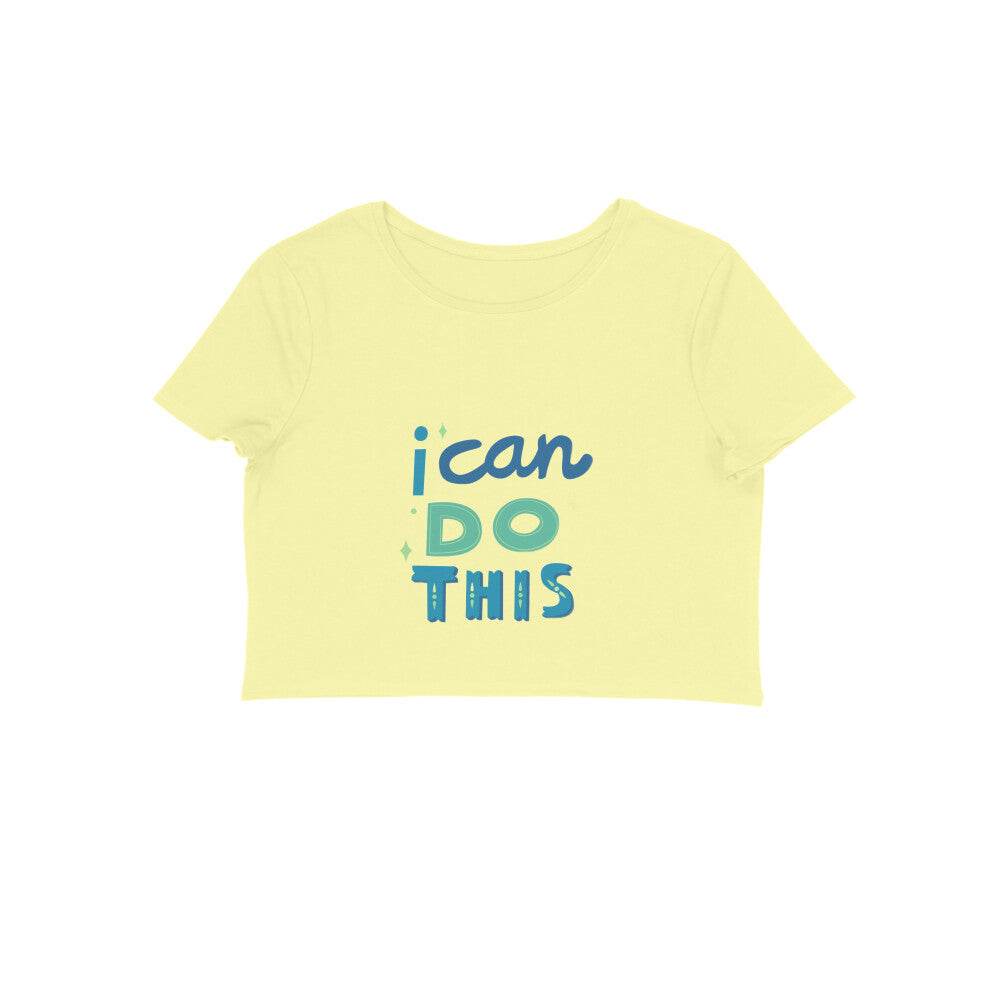 FreshShopStore I Can Do This soft motivational t-shirt for women - FreshShopStore